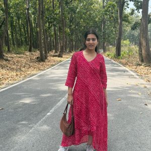 wild berry boho dress