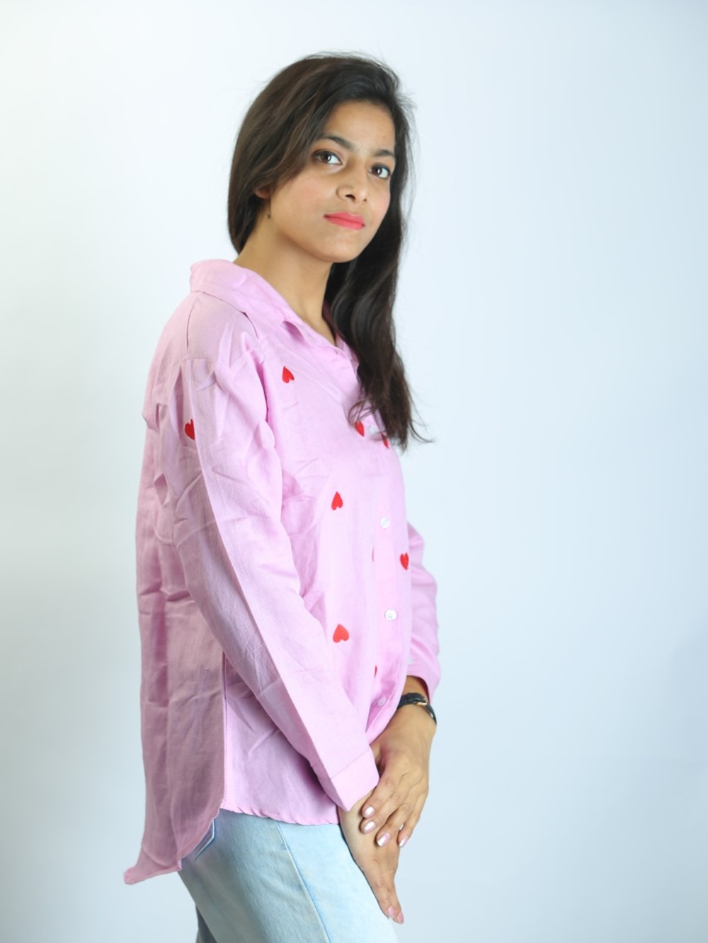 baby pink heart shirt baby pink heart shirt