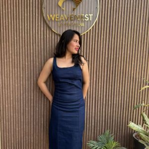 indigo muse denim dress