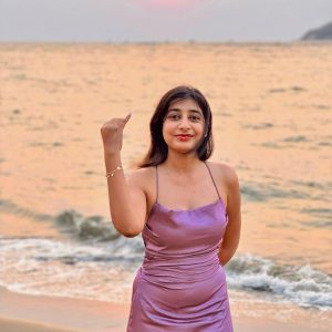 sunset gleam satin dress