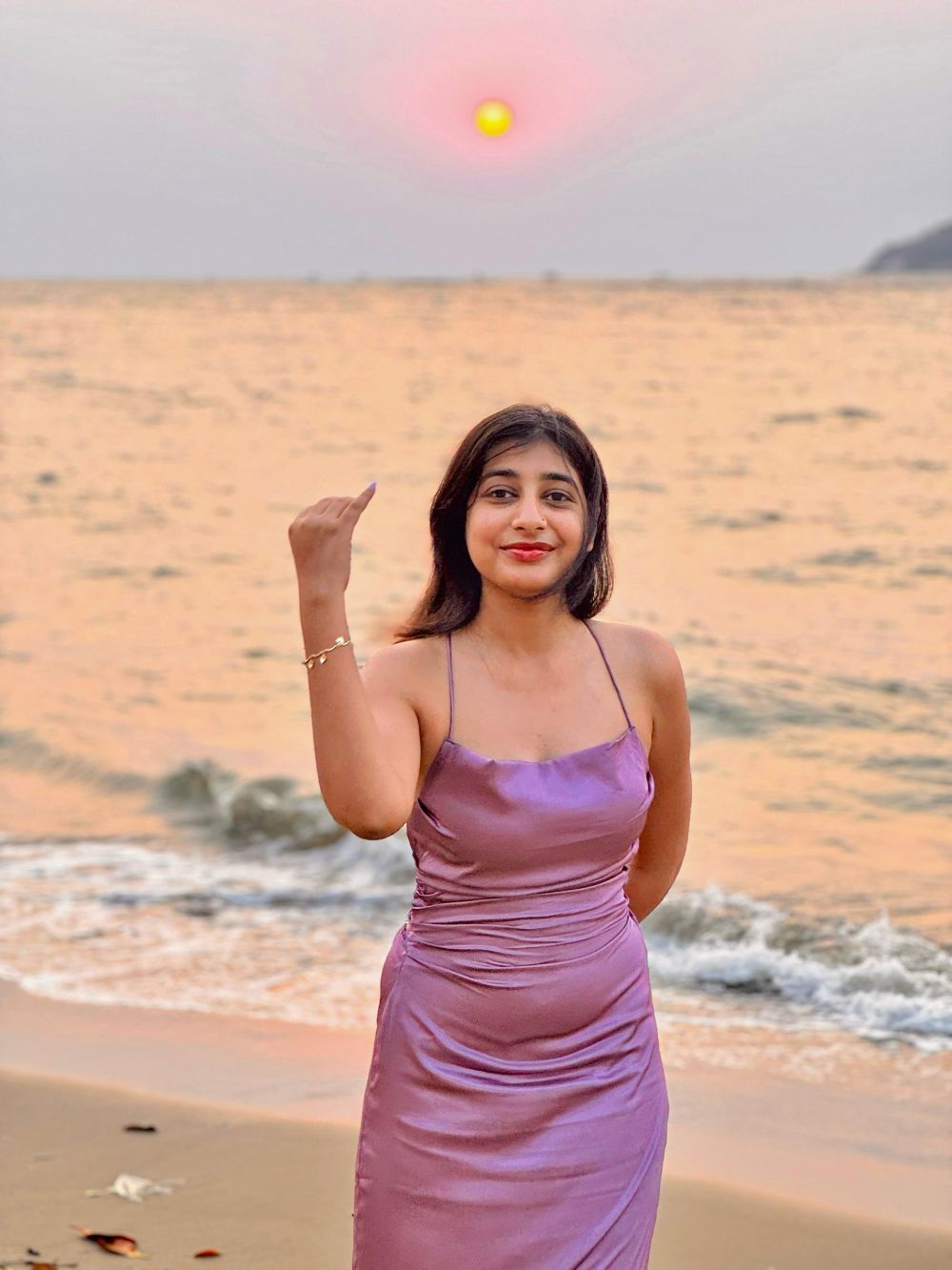 sunset gleam satin dress sunset gleam satin dress