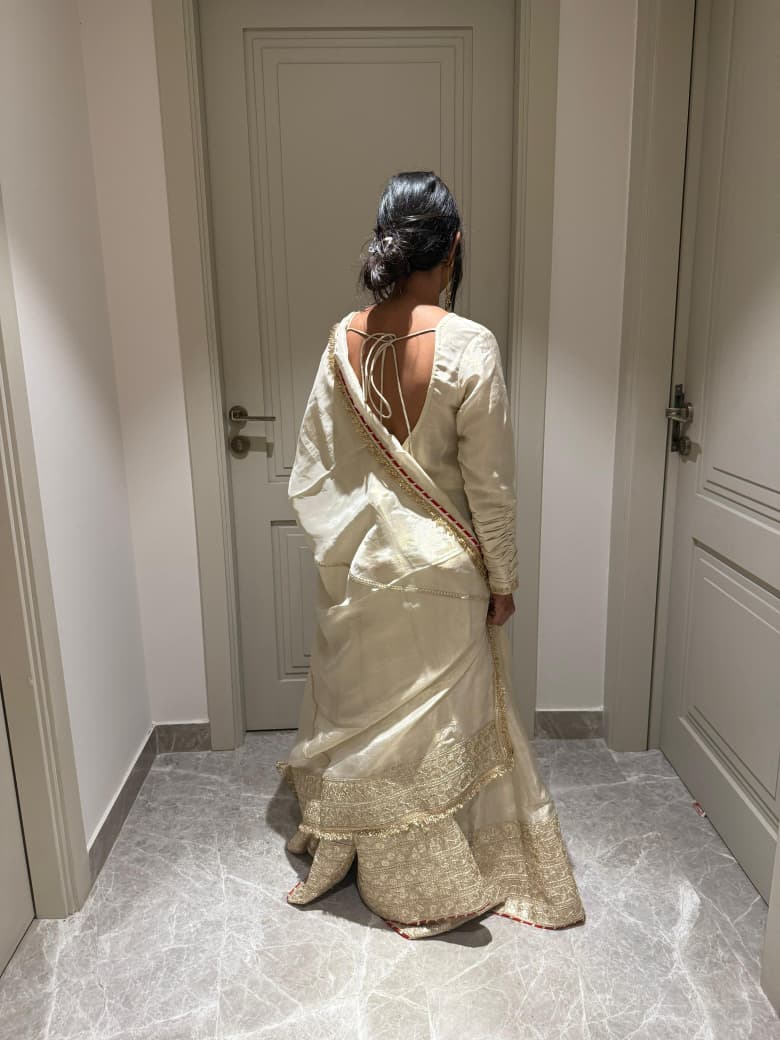 ivory anarkali gown ivory anarkali gown