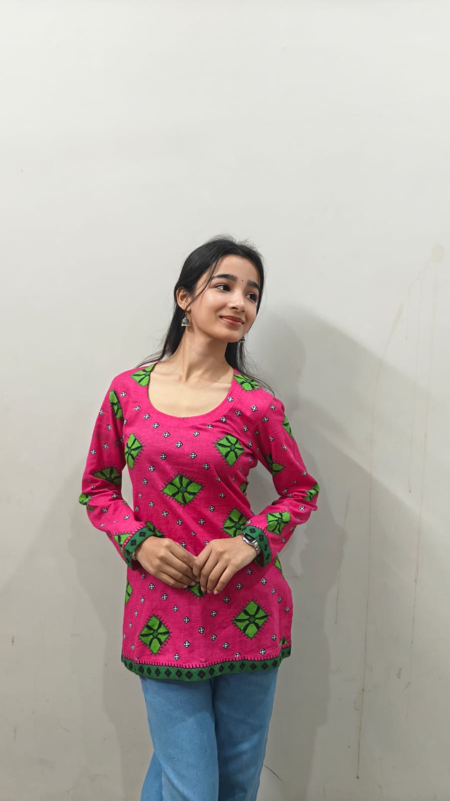 ethnic motifs printed kurti ethnic motifs printed kurti